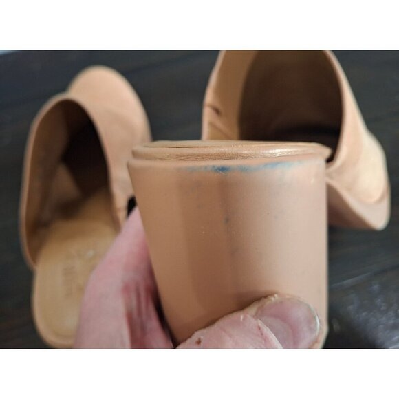 Naturalizer Gen N Connect Tan Leather Block Heeled Mules/Pre-owned, Sz. 9M - Picture 10 of 10